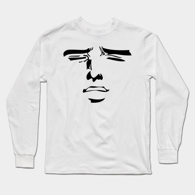 Meme Face Long Sleeve T-Shirt by By_Russso